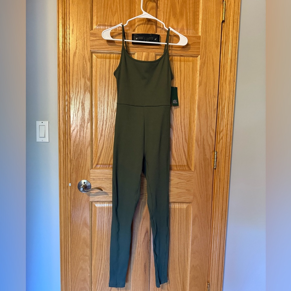 Wild Fable Olive Green Jumpsuit